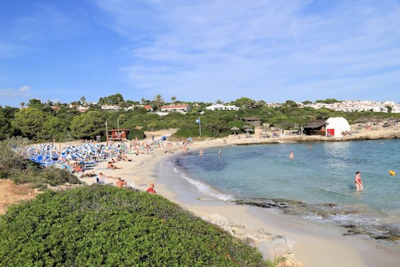 Strand bei Binibeca